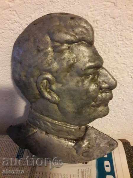 Figura figurină sculptura bust de relief sculptura Stalin