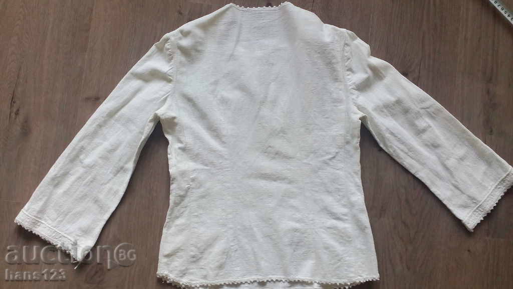 Hand-woven cotton shirt with lace, old - 6 Hand-woven cotton shirt with lace, old - 6