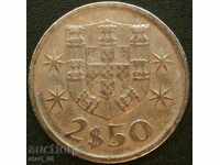Portugal 2 $ 50 escudo 1975