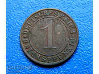 Γερμανία 1 Pfennig /1 Reichspfennig/ - 1928D