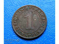 Germany 1 Pfennig /1 Reichspfennig/ - 1928D