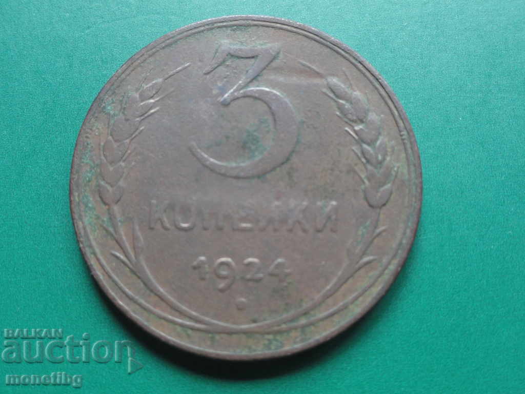 Russia (USSR) 1924 - 3 kopecks - 5