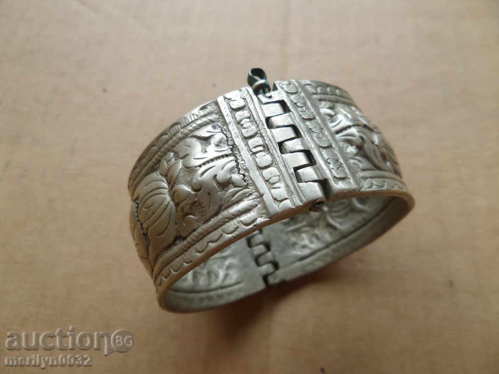Renaissance silver bracelet, jewelry, ornament, costume Renaissance silver bracelet, jewelry, ornament, costume