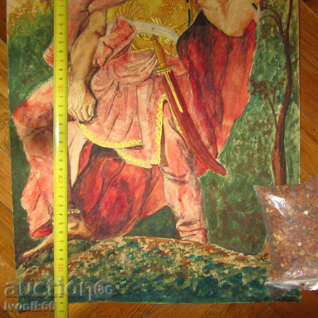 Auction huge ancient masterful watercolor ORIGINAL - It's worth it Auction huge ancient masterful watercolor ORIGINAL - It's worth it