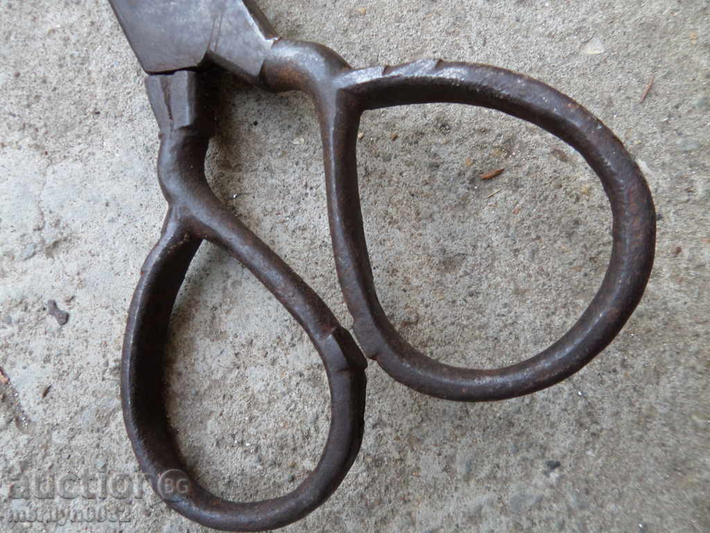Renaissance Abadian scissors wrought iron tool - 6 Renaissance Abadian scissors wrought iron tool - 6