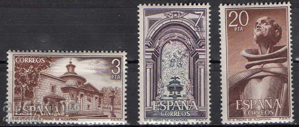 1976 Spania. Castele și mănăstiri.