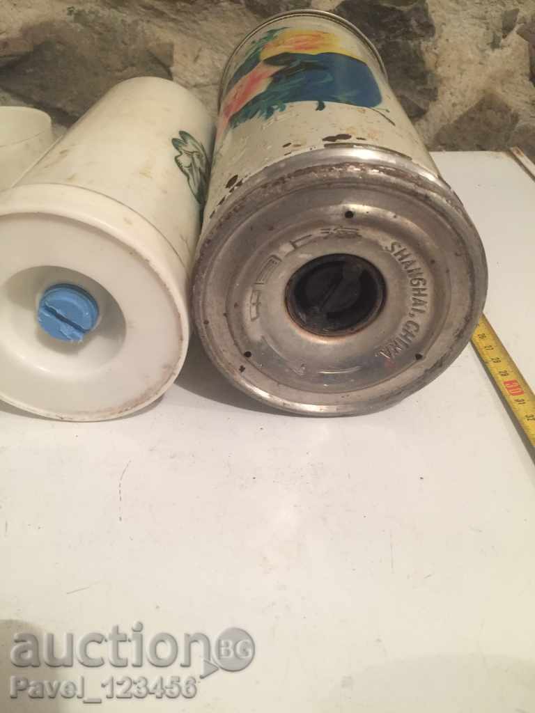 2 pcs. old thermos - 6 2 pcs. old thermos - 6