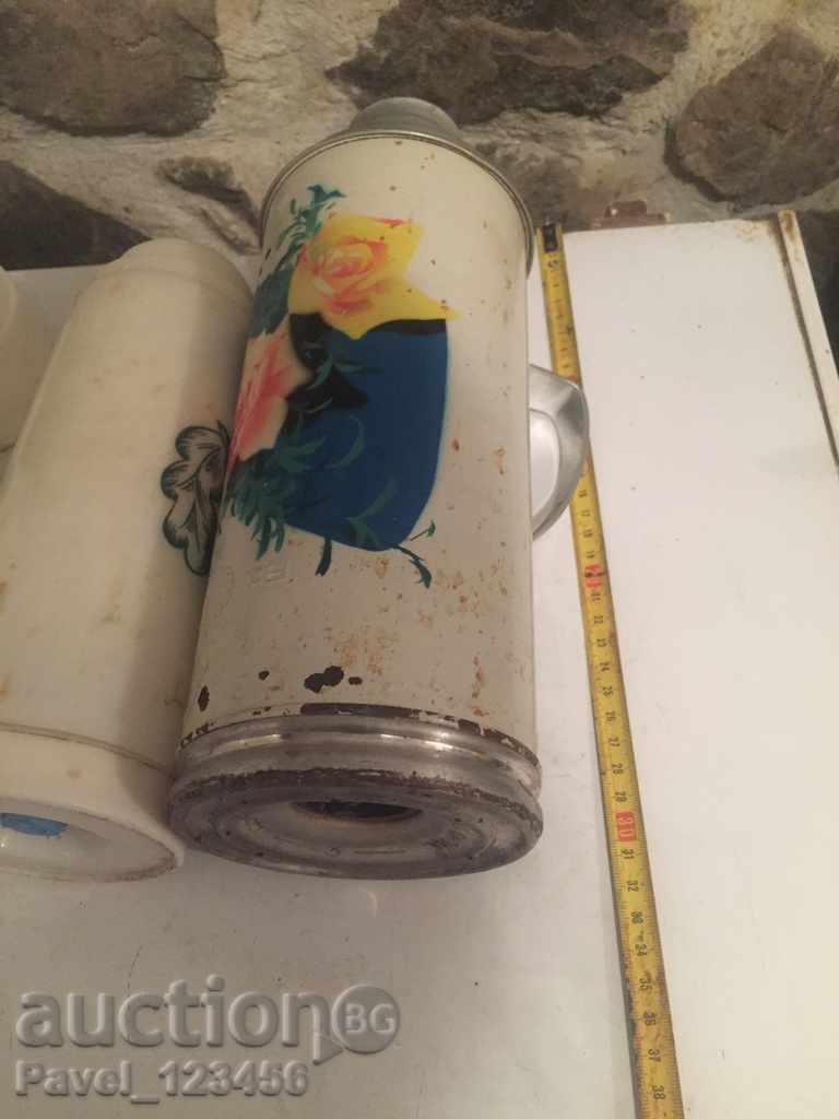 2 pcs. old thermos - 7 2 pcs. old thermos - 7