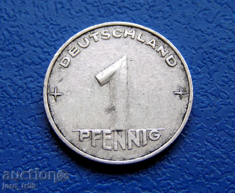 Germany - GDR - 1 pfennig 1953 Germany - GDR - 1 pfennig 1953