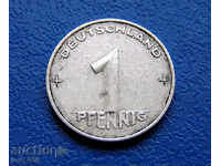 Germany - GDR - 1 pfennig 1953