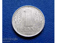 Germany - GDR - 1 pfennig 1964