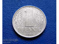 Germany - GDR - 1 pfennig 1964