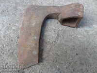 An old ax ax, a top, a satin