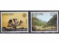 1977. Η Ισπανία. Ευρώπη. Τοπία.