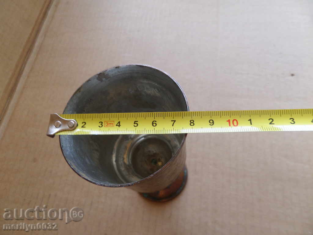 Delivery of A Baked Glass of Copper Cup Baker Delivery of A Baked Glass of Copper Cup Baker