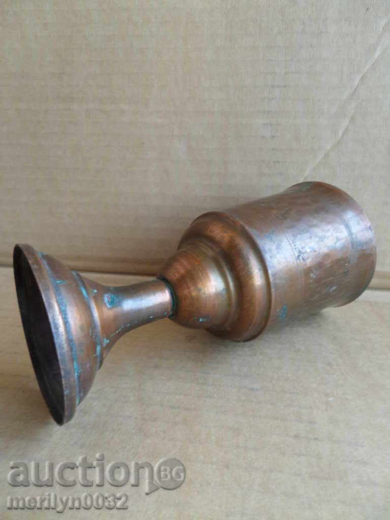 A Baked Glass of Copper Cup Baker - 5 A Baked Glass of Copper Cup Baker - 5