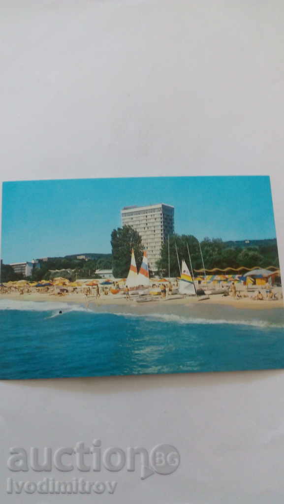 Postcard Golden Sands 1986