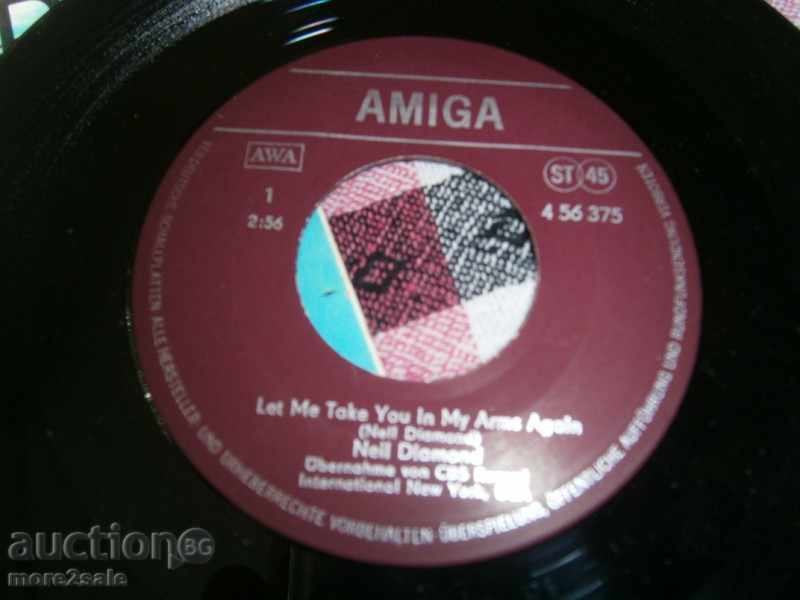 NEIL DIAMOND - SMALL FLAT - AMIGA - 4 56 375 - USA with price 1.95 BGN | € 1.00 NEIL DIAMOND - SMALL FLAT - AMIGA - 4 56 375 - USA with price 1.95 BGN | € 1.00
