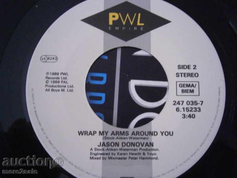 JASON DONOVAN - МАЛКА ПЛОЧА - PWL RECORDS - 4 56 291 - 5 JASON DONOVAN - МАЛКА ПЛОЧА - PWL RECORDS - 4 56 291 - 5