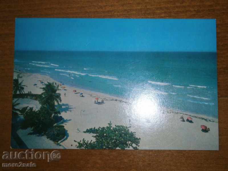 Card CUBA - CUBA - SOC. EPOXA - PLAYA DE VARADERO