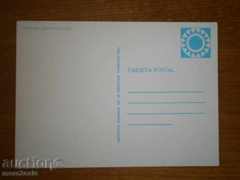 Card CUBA - CUBA - SOC. EPOXA - TRINIDAD - LAS VILLAS with price 0.85 BGN | € 0.43 Card CUBA - CUBA - SOC. EPOXA - TRINIDAD - LAS VILLAS with price 0.85 BGN | € 0.43
