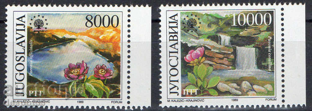 1989. Iugoslavia. conservarea naturii europene.