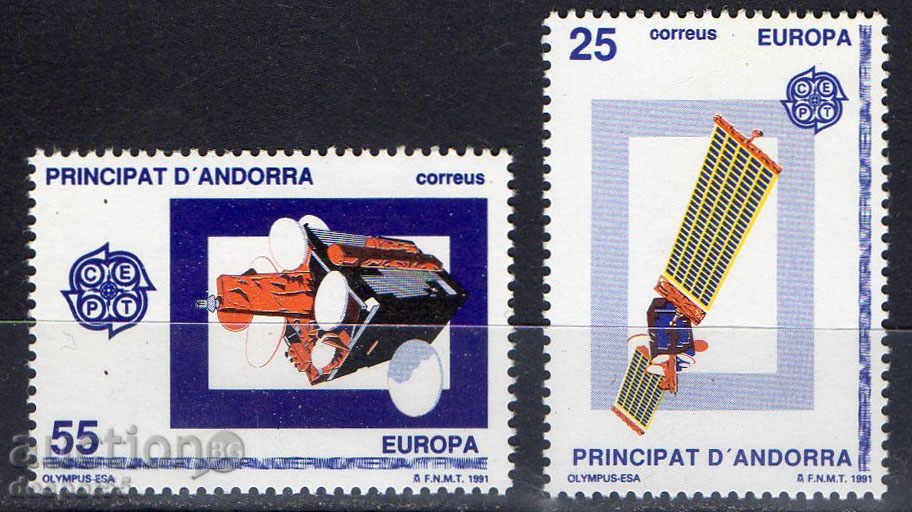1991 Andorra-spaniolă. Europa.