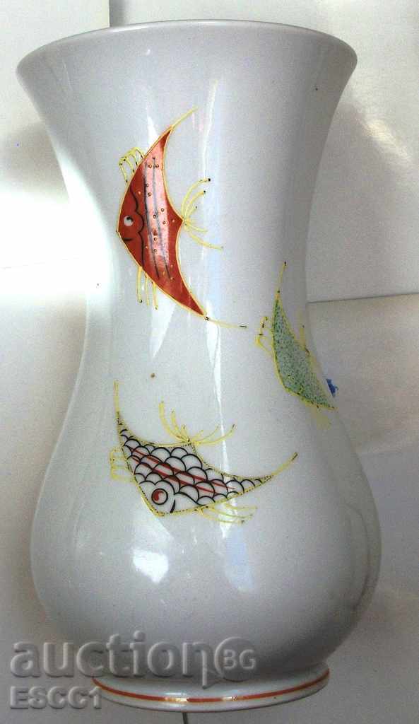 Auction Old porcelain vase Valentin W 1764 Germany Wallendorf Auction Old porcelain vase Valentin W 1764 Germany Wallendorf