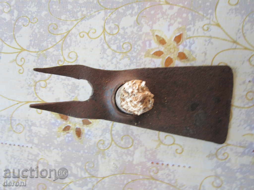 Δημοπρασία Παλιά σφυρήλατο σίδερο σκαπάνη Chapa Δημοπρασία Παλιά σφυρήλατο σίδερο σκαπάνη Chapa