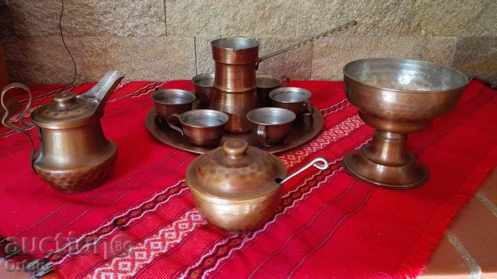 Star Kovan Copper Coffee Service - Θερμαινόμενο Μπράντυ - 5 Star Kovan Copper Coffee Service - Θερμαινόμενο Μπράντυ - 5