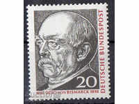 1965. ГФР. Ото фон Бисмарк (1815-1898), държавник.