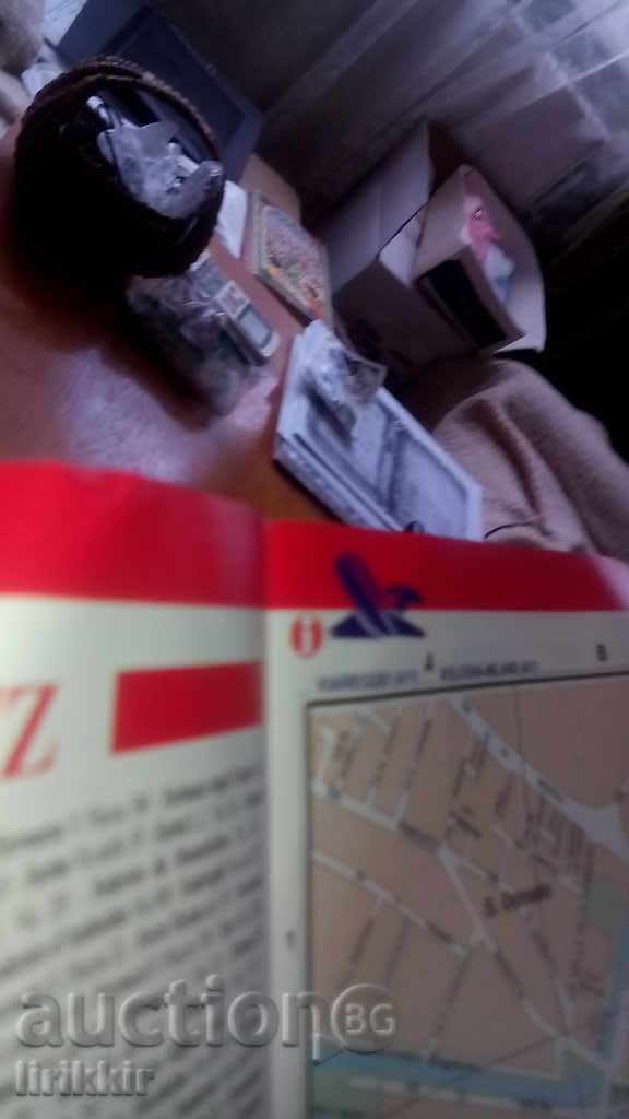 Auction Florence - map and tourist routes Auction Florence - map and tourist routes