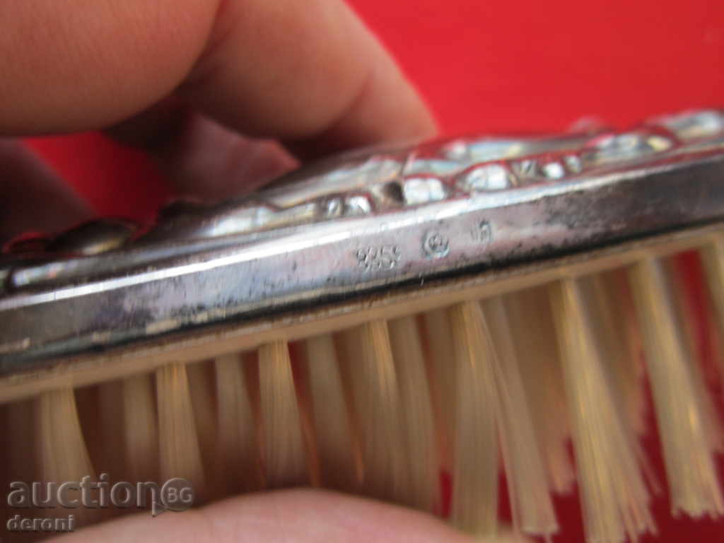 Παράδοση Μοναδικό γερμανική ασημένια ρούχα σημαδιών του πινέλου Παράδοση Μοναδικό γερμανική ασημένια ρούχα σημαδιών του πινέλου