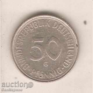 ГФР  50  пфенига   1971 G