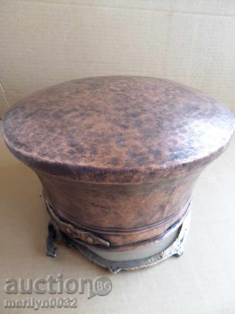 An old copper boiler, a pot, a malt, a baker - 5