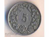 Швейцария 5 рапен 1931 година