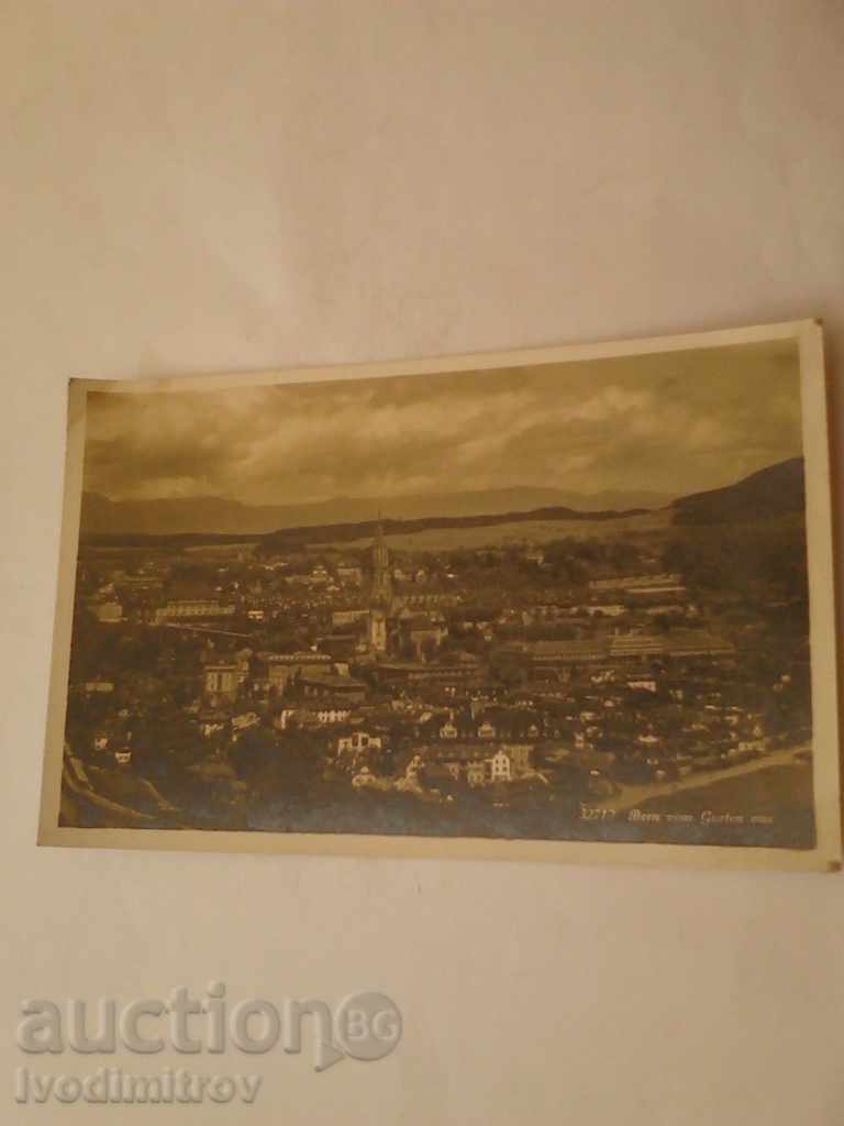 Καρτ ποστάλ της Βέρνης vom Gurten aus