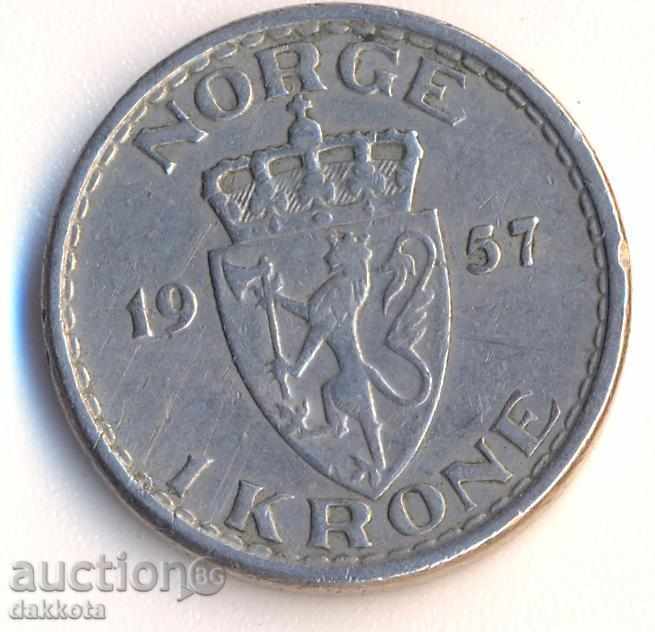 Norvegia krone 1957