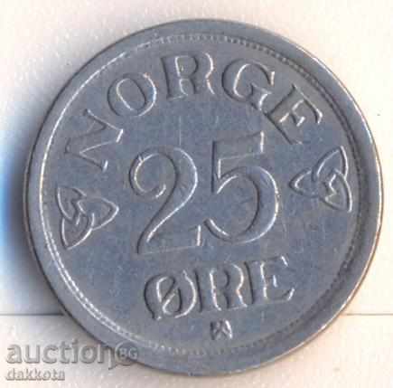 Норвегия 25 йоре 1957 година