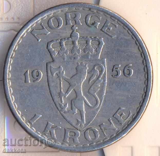 Νορβηγία 1 Krone 1956