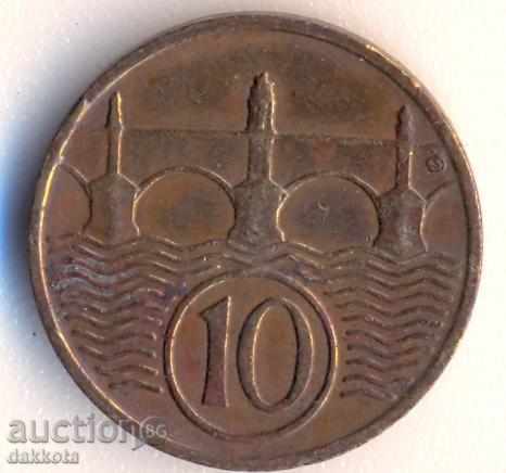 Чехословакия 10 халера 1936 година