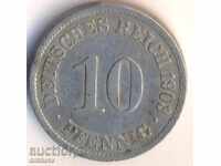 Germania 10 pfenigi 1903