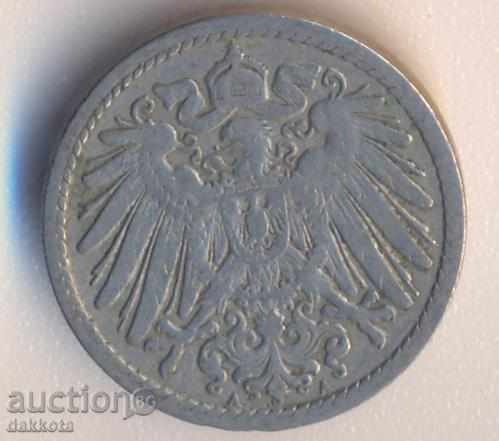 Germania 5 pfennig 1898a cu preț € 2.70 | 5.28 BGN
