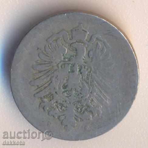 Germany 5 pennings 1874c with price 1.50 BGN | € 0.77