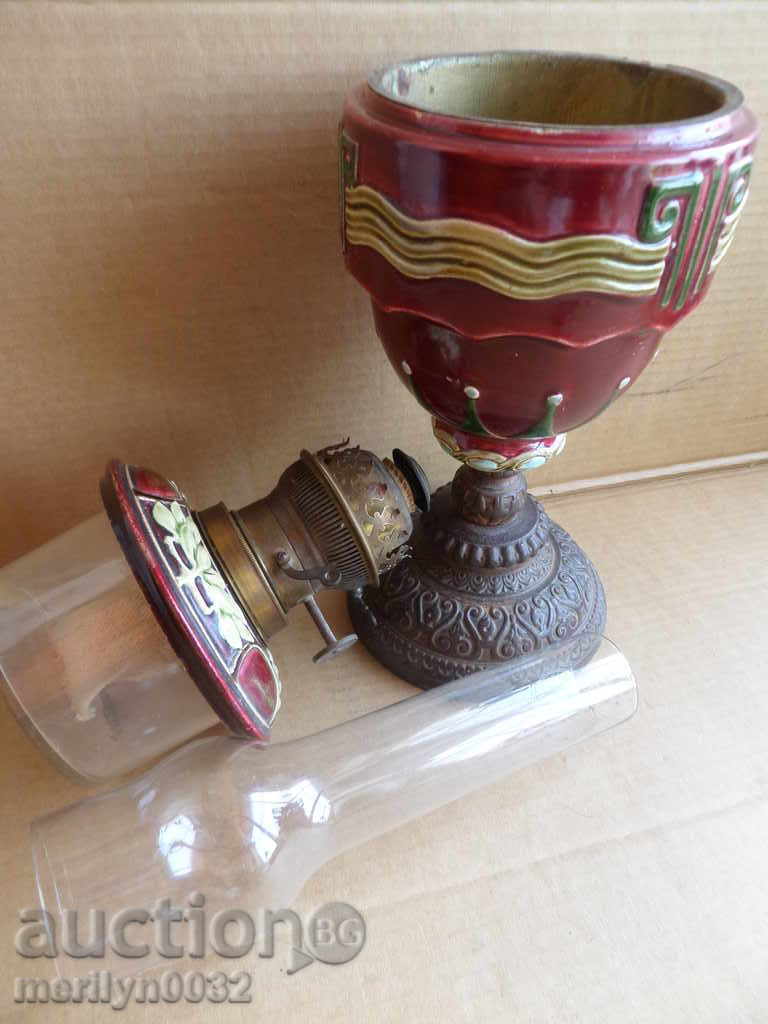 Auction  Late 19th century DITMAR gas lamp, Austria-Hungary