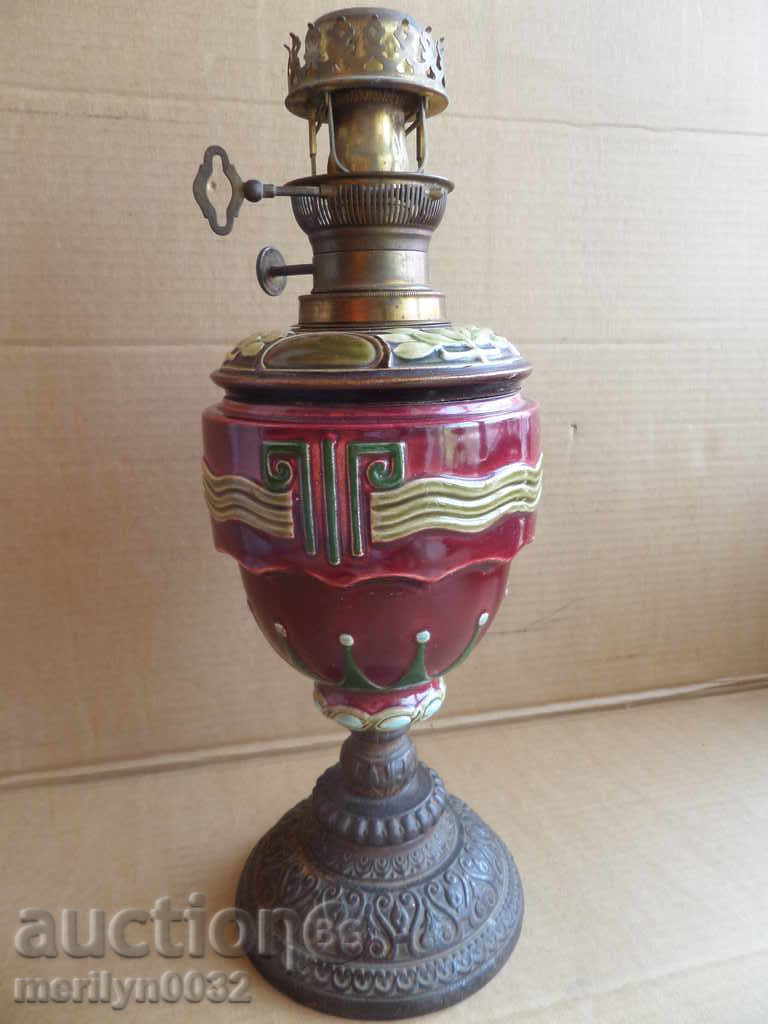 Delivery of Late 19th century DITMAR gas lamp, Austria-Hungary