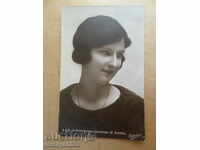 Παλιά καρτ-ποστάλ βασίλισσα Ιωάννα φωτογραφίας