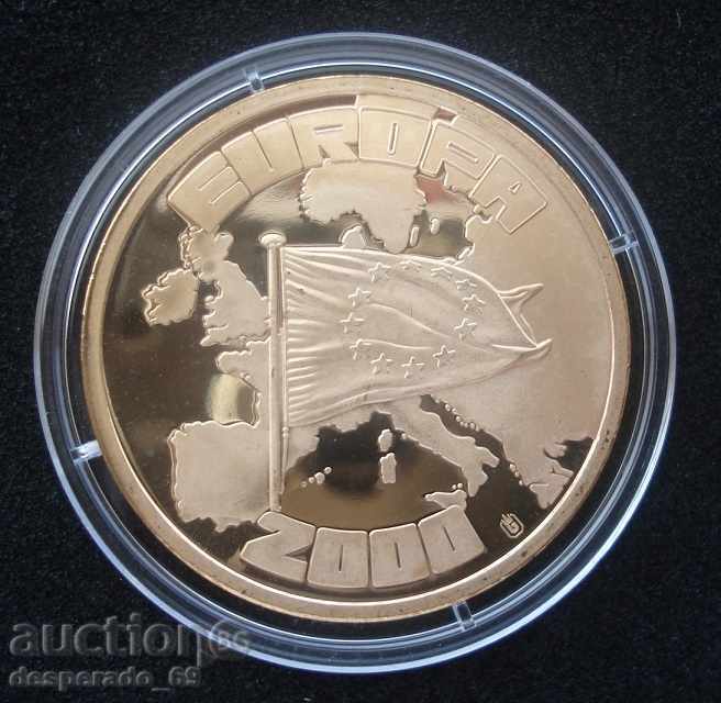 (¯`'•.¸ 1 coin-medal 2000 ECU UNC ¸.•'´¯) with price € 3.60 | 7.04 BGN