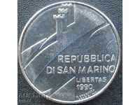 San Marino - 100 liras 1990.