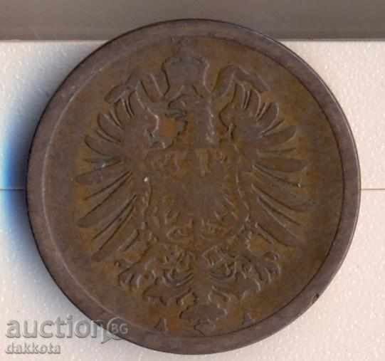 Germany 2 Pfennig 1875A with price € 3.00 | 5.87 BGN